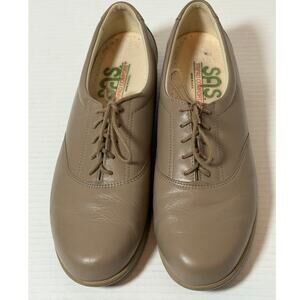 Women's SAS  Tan Tripad Comfort "Whisper" Oxfords Leather Shoes Size 11